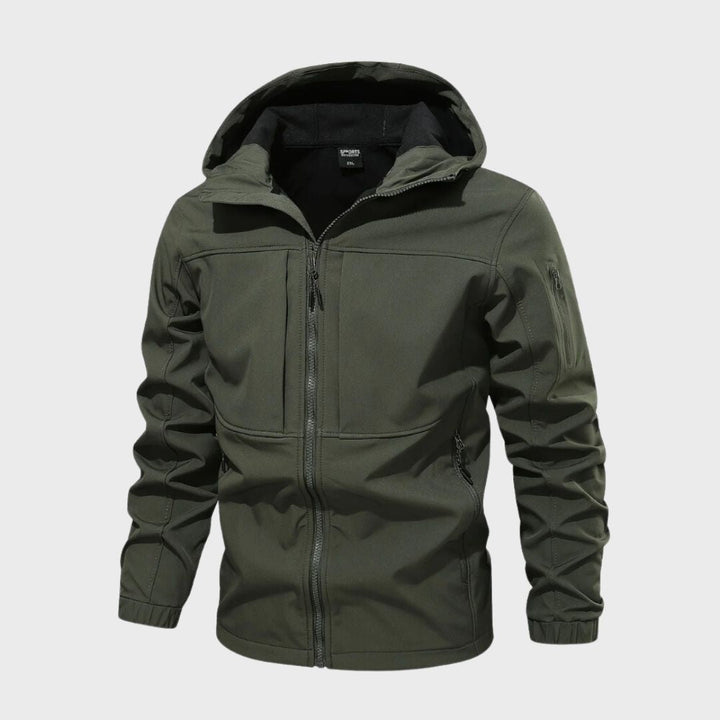 Drune | Kapuze Outdoor Softshelljacke
