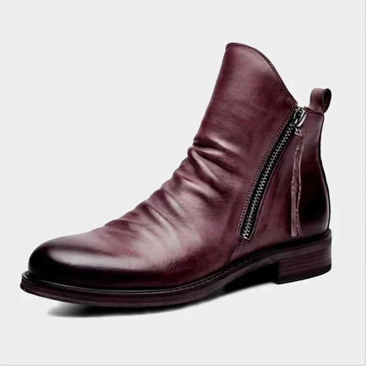 Drune - Lässige Herbst Stilvolle Stiefel mit Reißverschluss für Männer