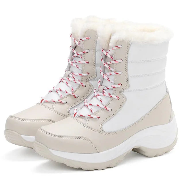 Drune | Rutschfeste Winter Schnee Stiefel Für Damen - Perfekt für Outdoor-Aktivitäten