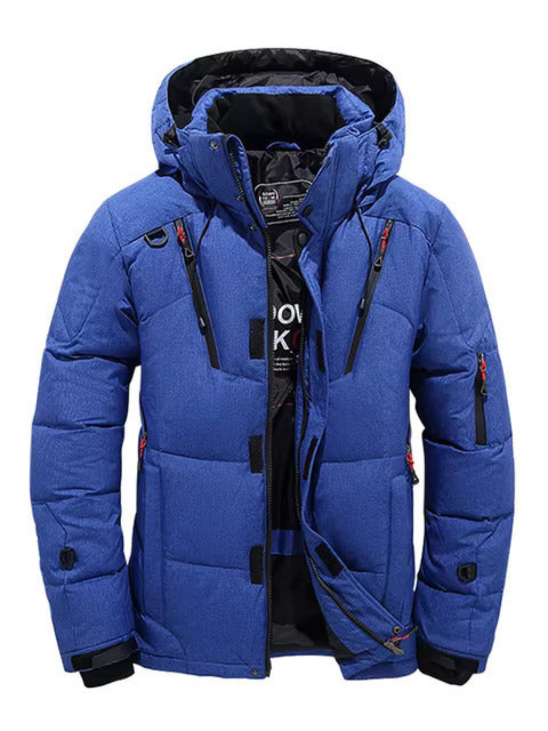 Drune | Winter Daunenjacke für Herren - Gepolstert, Mit Kapuze