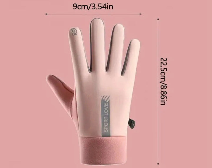 Drune | Winterhandschuhe für Herren & Damen - Mikrosilikongriff, Touchscreen-Steuerung