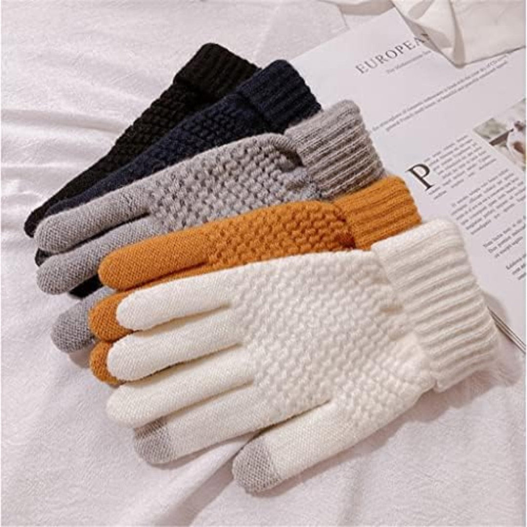 Drune | Winterhandschuhe für Männer und Frauen - Klassisches Baumwoll-Design
