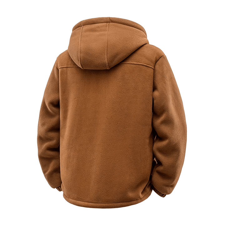 Drune | Winterjacke für Herren, mit Kapuze, Fleece gefüttert - Winter