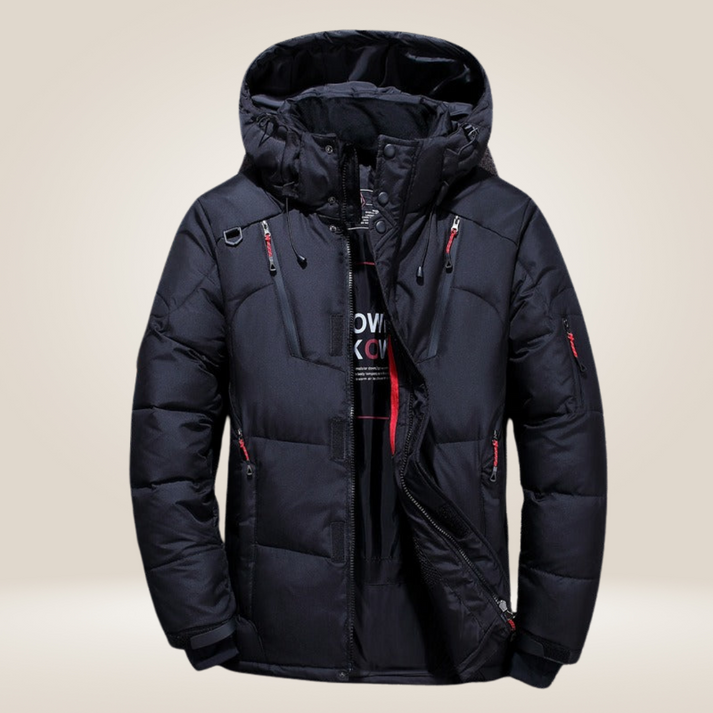 Drune | Winterjacke für Herren, isoliert, mit Kapuze - wasserdicht