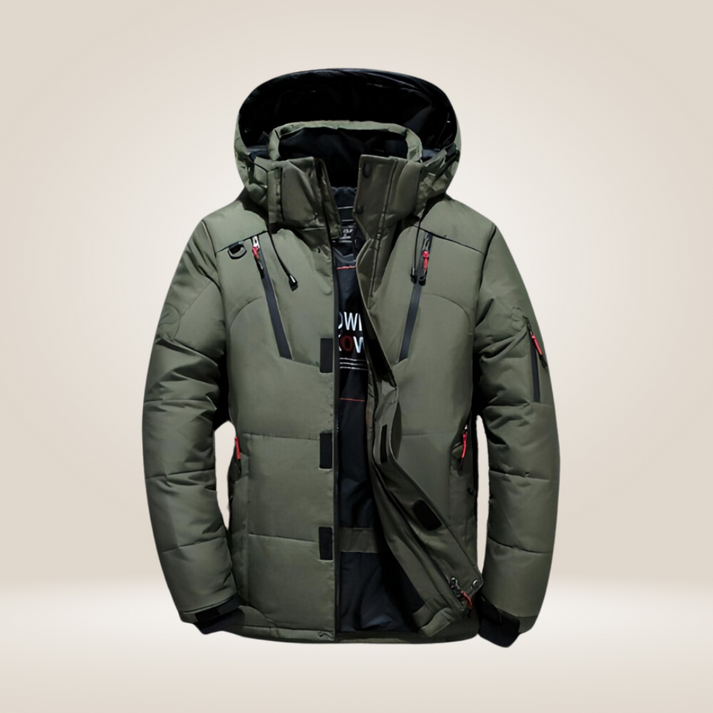 Drune | Winterjacke für Herren, isoliert, mit Kapuze - wasserdicht