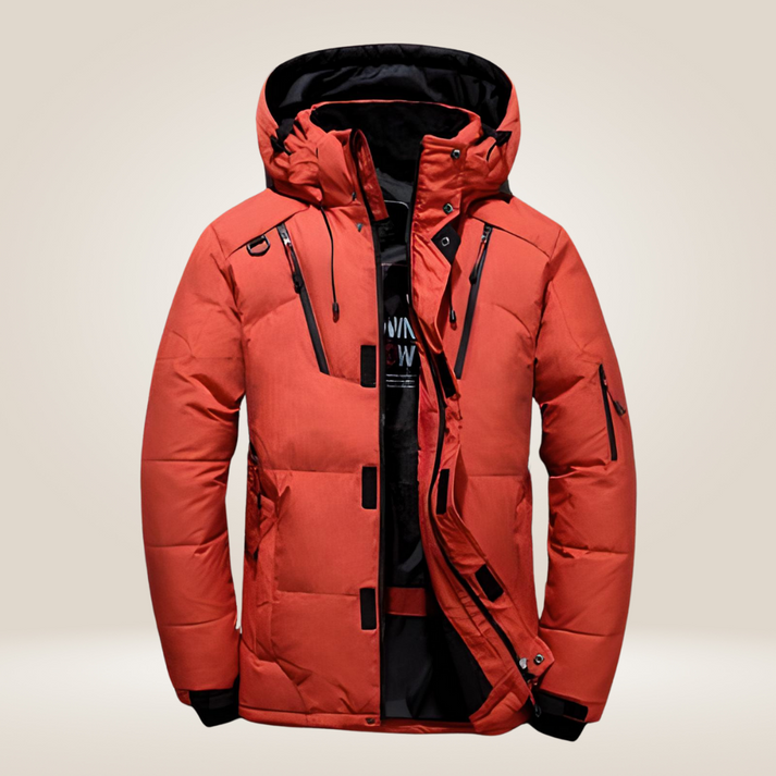 Drune | Winterjacke für Herren, isoliert, mit Kapuze - wasserdicht