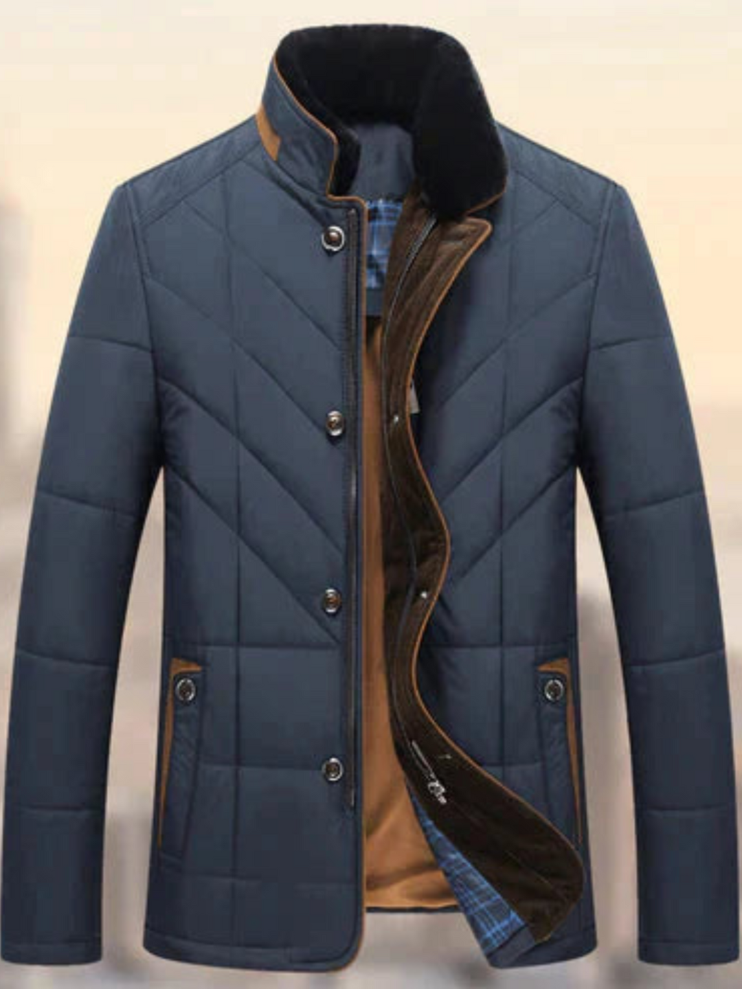 Drune | Winterjacke für Männer - Leichtgewichtig Slim Fit
