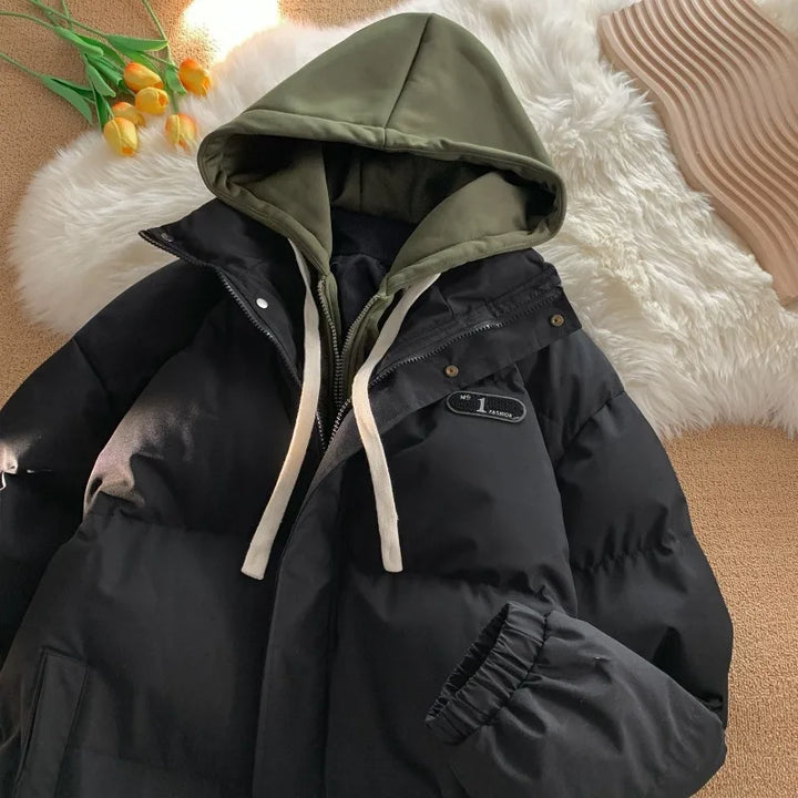 Drune | Wintermantel Unisex mit Kapuze