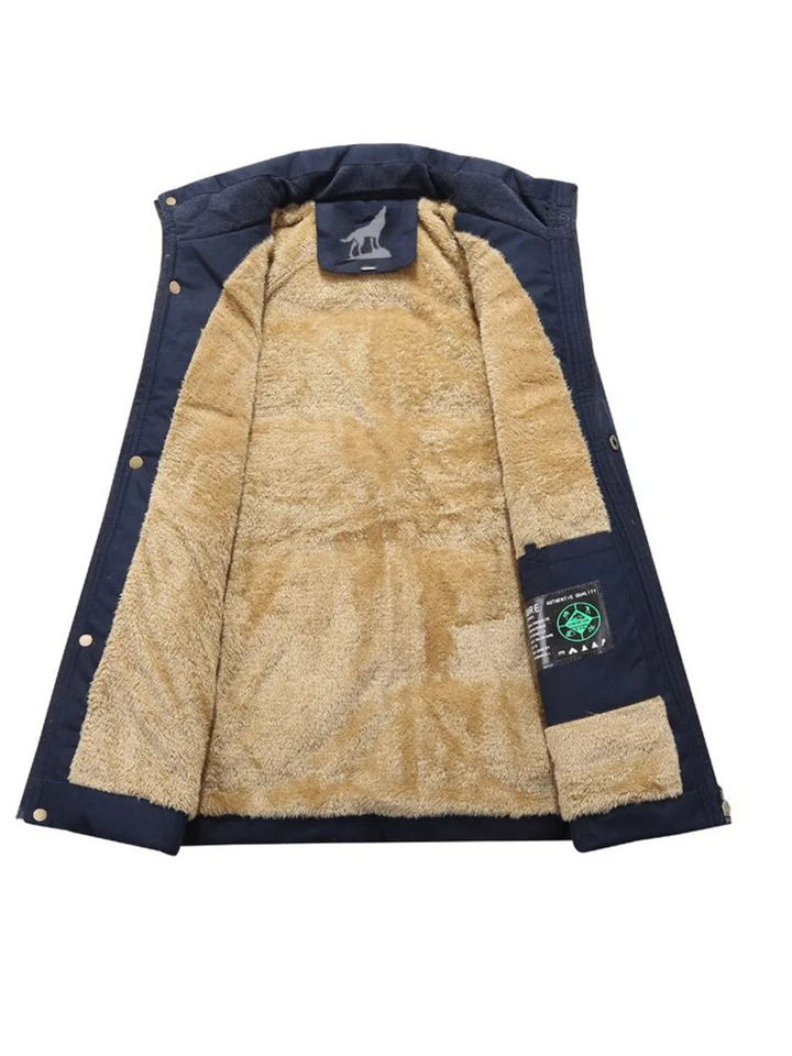 Drune | Winter Parka Jacke für Herren - Abnehmbarer Kapuze