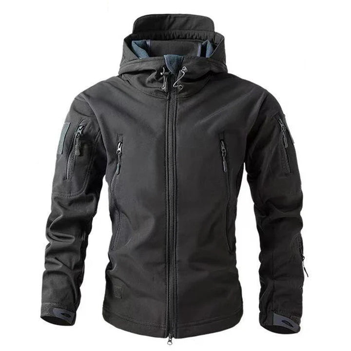 Drune | Softshell Hoodie - Wasserdichte Jacke für Herren