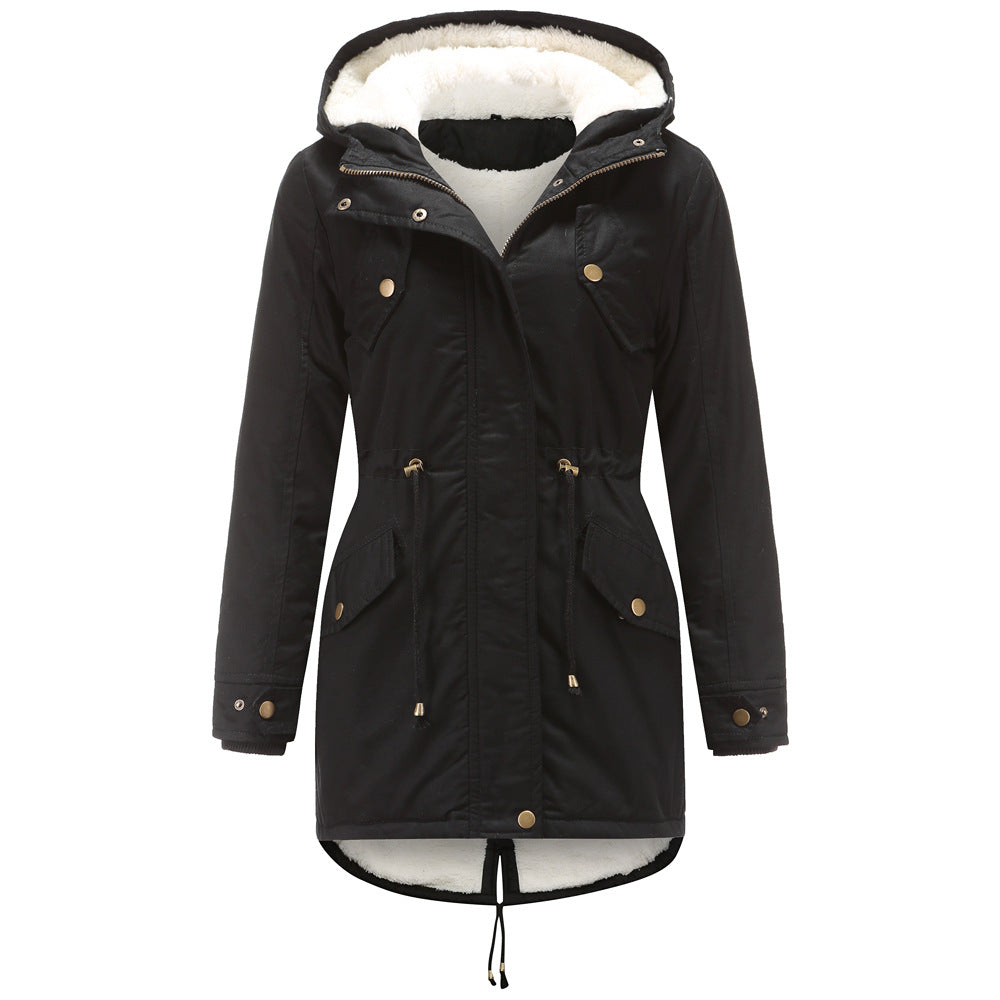 Drune | Winterjacke mit Kordelzug für Damen