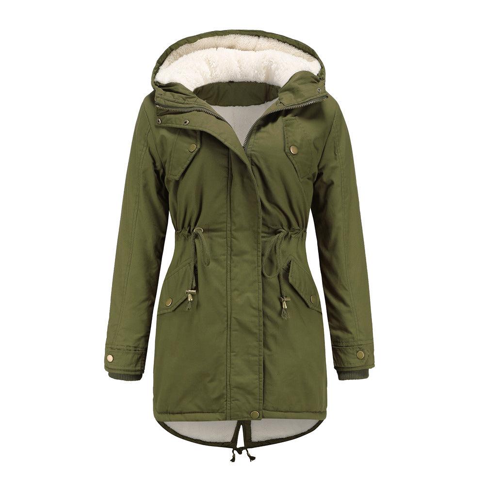 Drune | Winterjacke mit Kordelzug für Damen