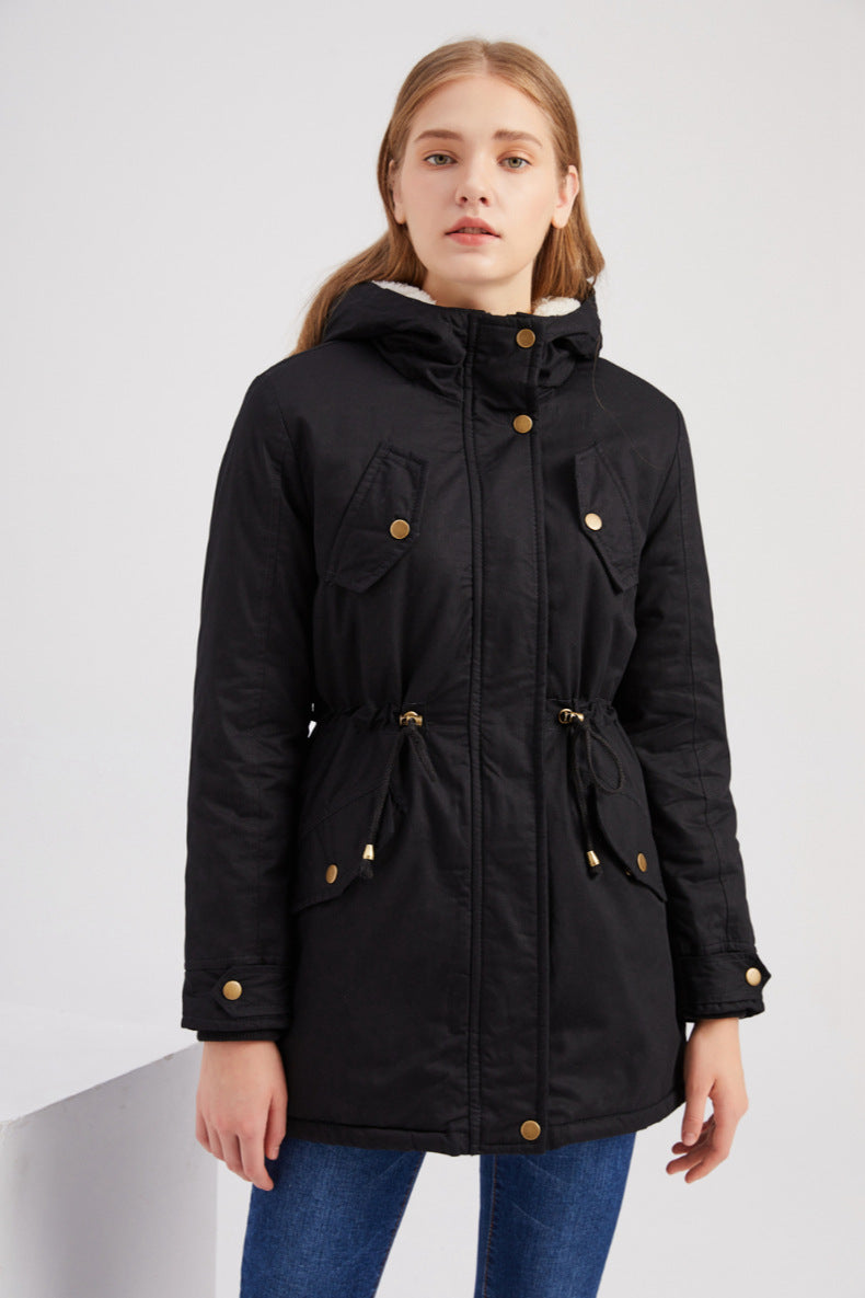 Drune | Winterjacke mit Kordelzug für Damen