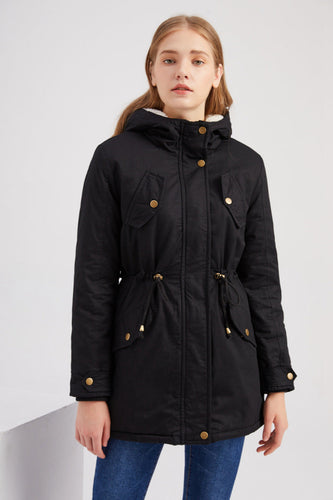 Drune | Winterjacke mit Kordelzug für Damen