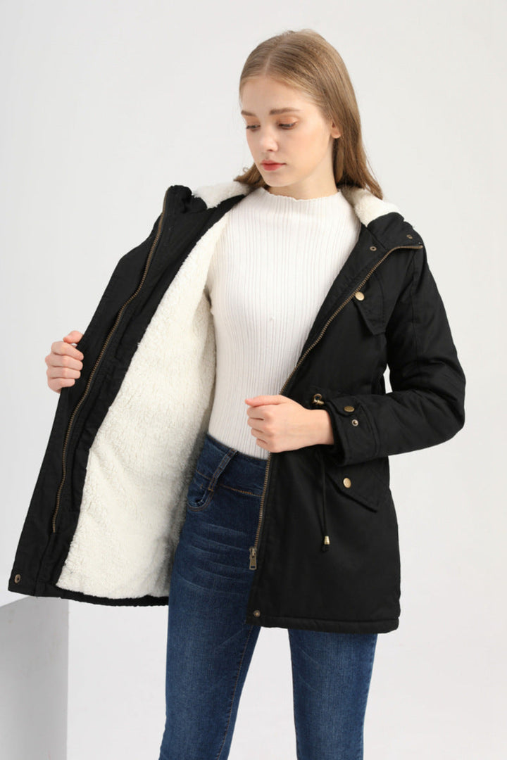 Drune | Winterjacke mit Kordelzug für Damen