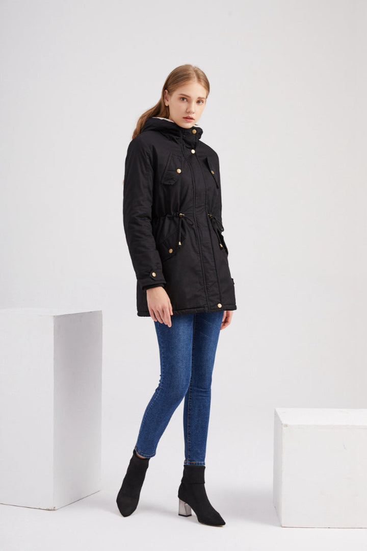 Drune | Winterjacke mit Kordelzug für Damen