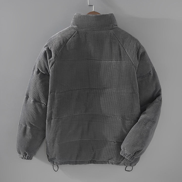 Drune | Corduroy Reißverschluss Pufferjacke