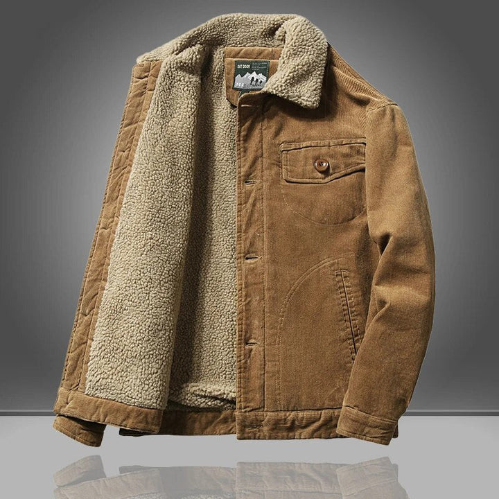 Drune | Herren Cordjacke - Gemütliches Futter