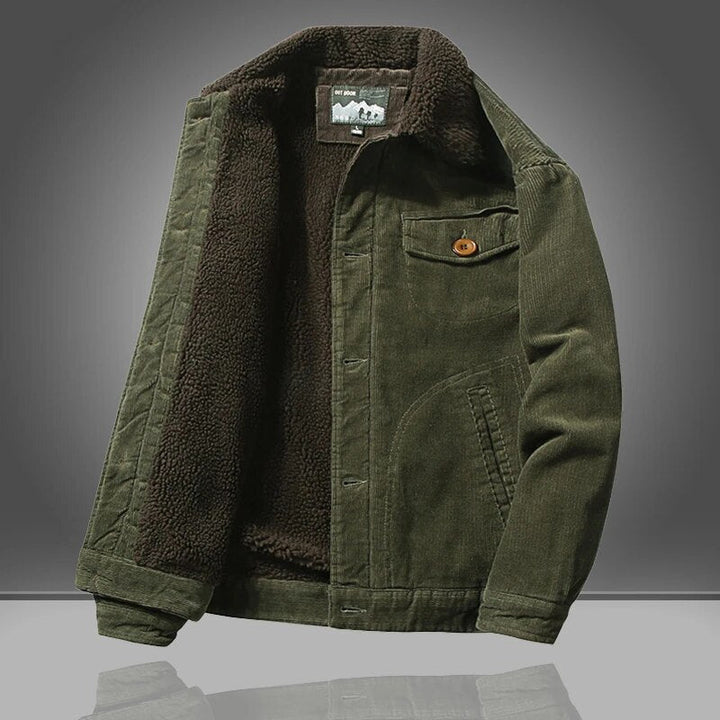 Drune | Sherpa Cordjacke