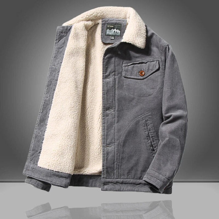 Drune | Herren Cordjacke - Gemütliches Futter