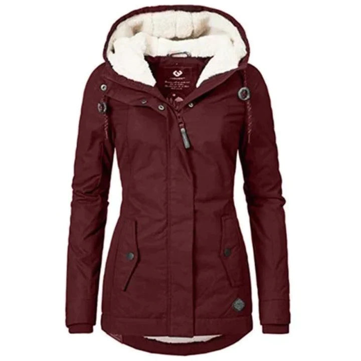 Drune | Warm mit Kapuze Parka für Damen