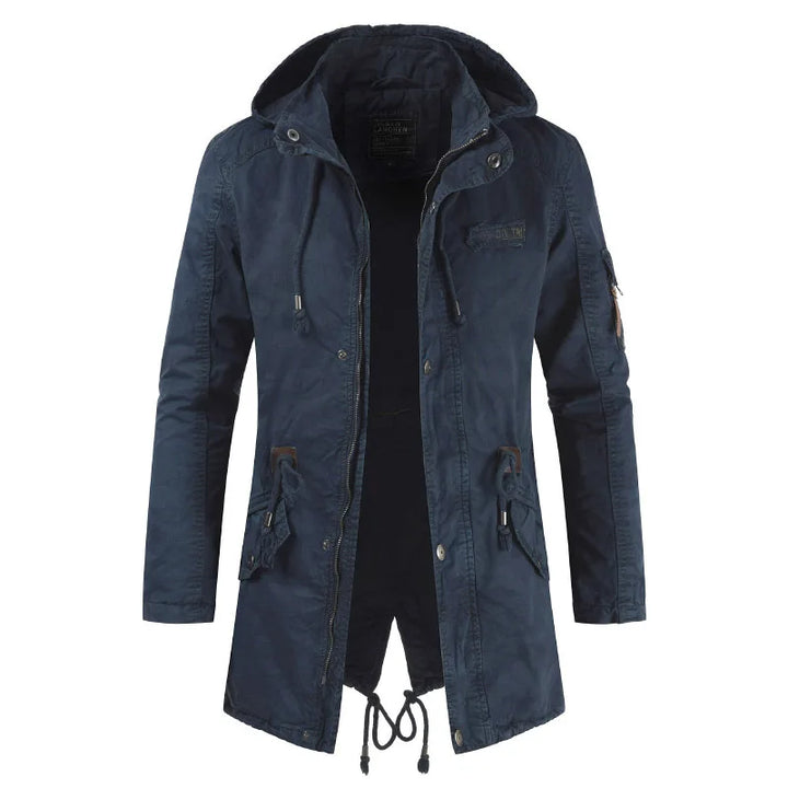 Drune | Herren Parka Fleece - Bequemer Windbreaker