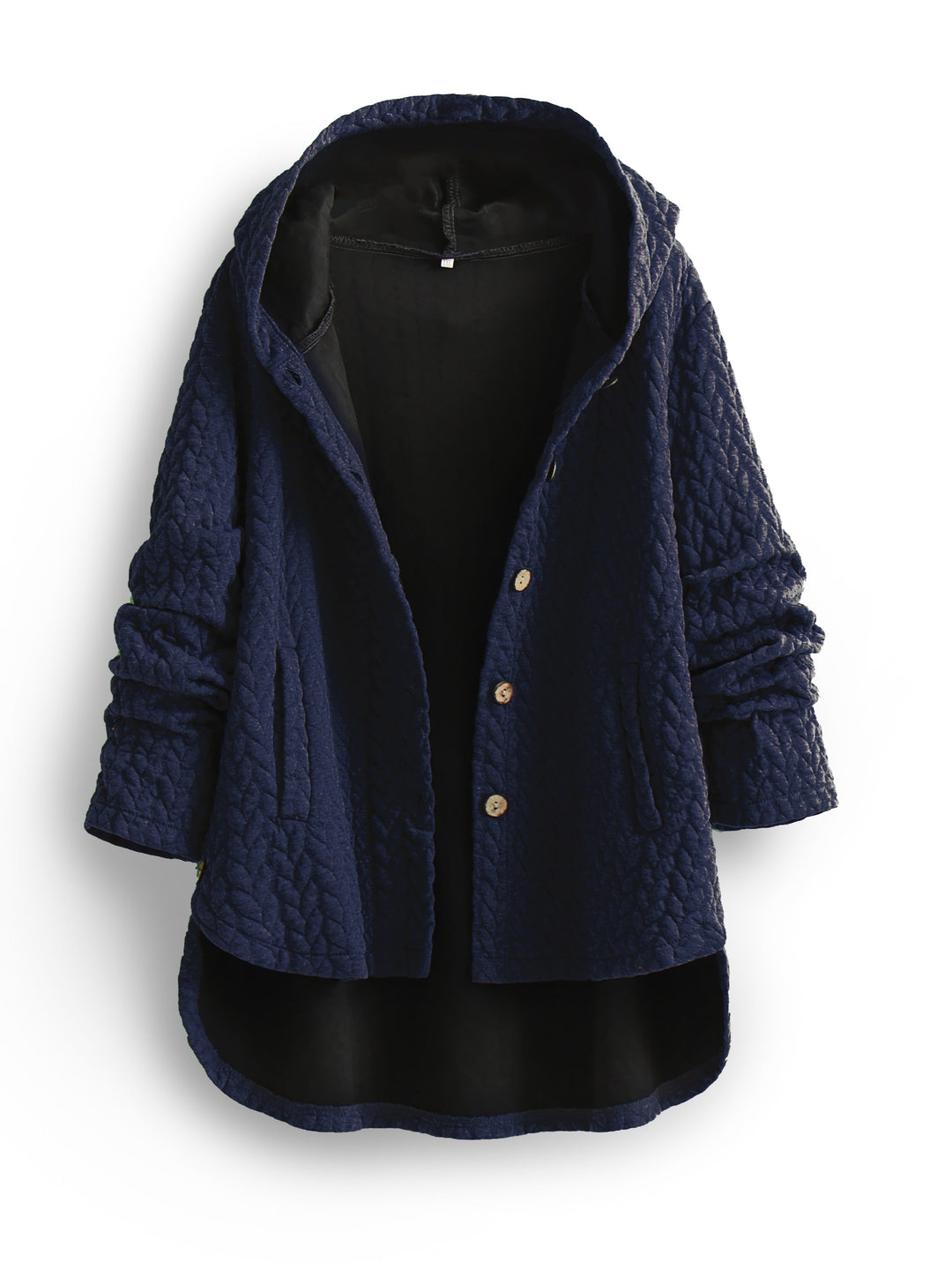 Drune - Frauen Kapuze Loose Fit - Übergroße Winterjacke