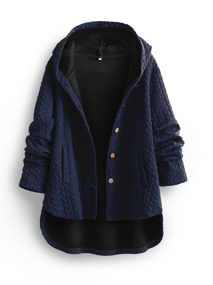Drune - Frauen Kapuze Loose Fit - Übergroße Winterjacke