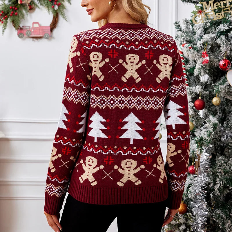 Drune | Damenpullover - Warm & eleganter Winter-Look für die Feiertage