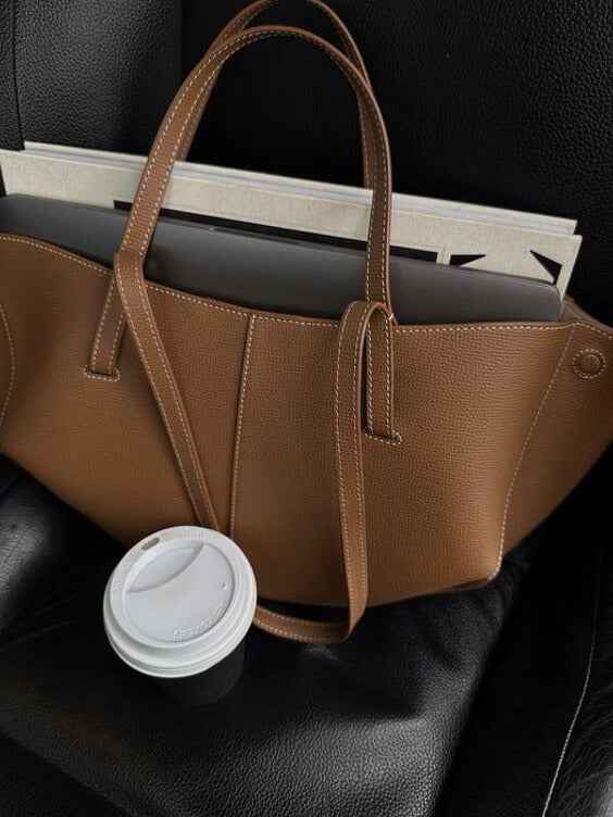 Braun ledertasche