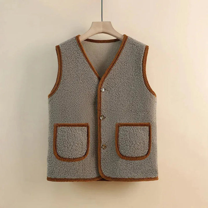 Drune | Wollblende Sherpa-Weste Damen