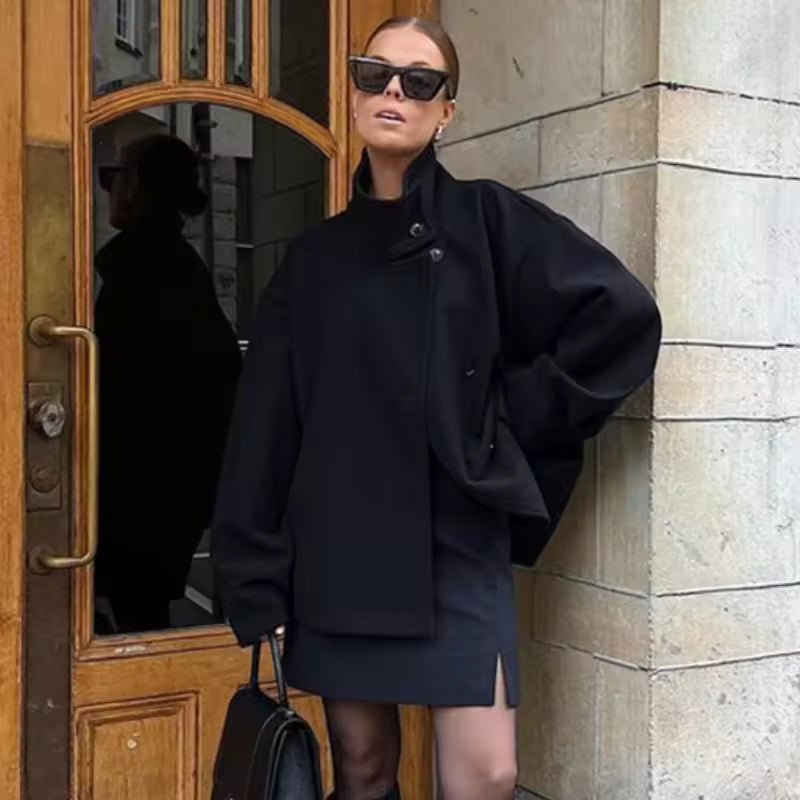 Drune | Damenjacke mit Doppelter Knopfreihe