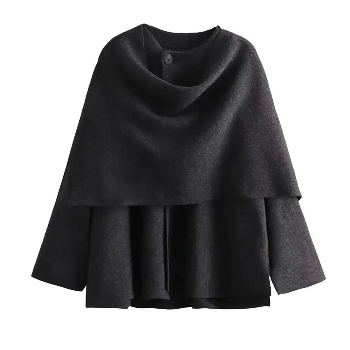 Drune | Kurz Herbst Jacke mit Schal Damenjacken