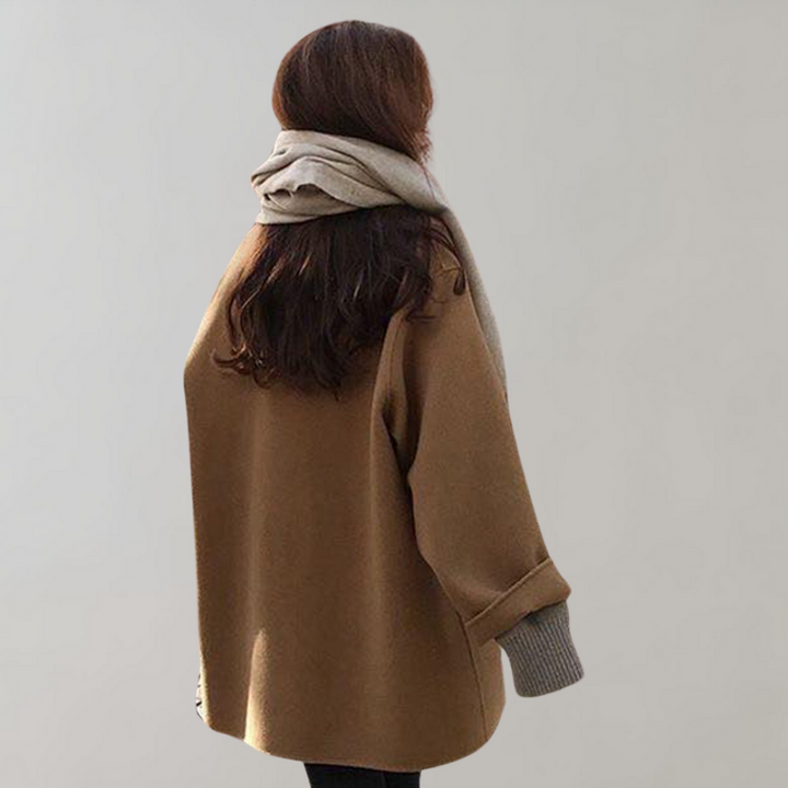 Drune | Wolltrenchcoat mit Lockerer Passform für Damen