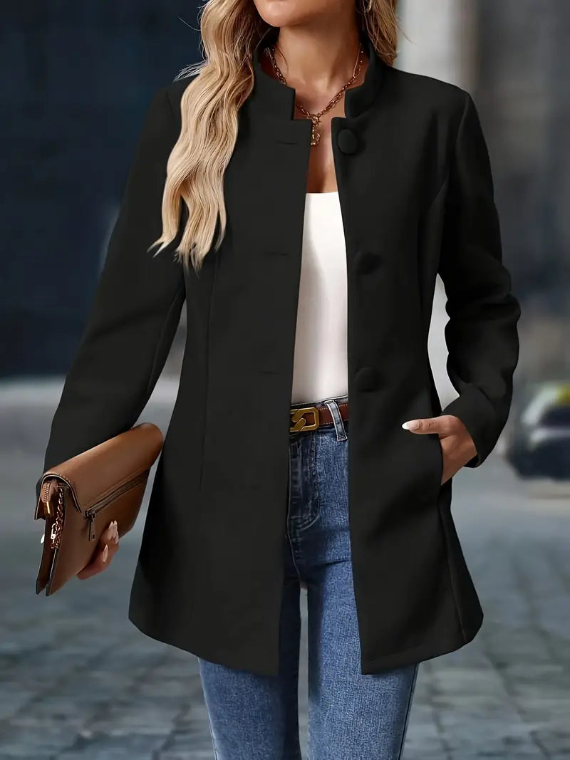 Drune | Trenchcoat Stilvoller mittellanger Überrock für Damen