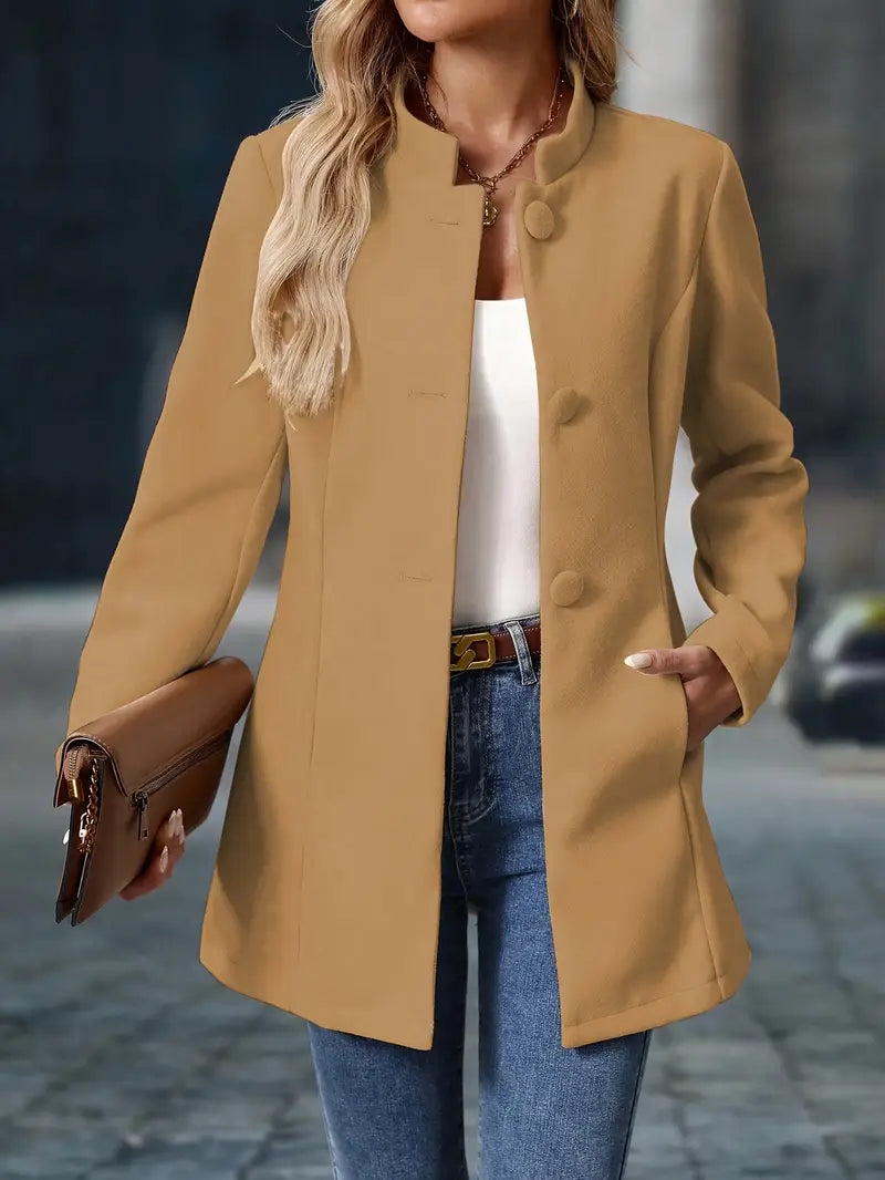 Drune | Trenchcoat Stilvoller mittellanger Überrock für Damen
