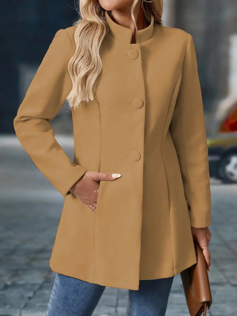 Drune | Trenchcoat Stilvoller mittellanger Überrock für Damen