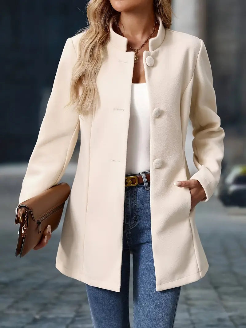 Drune | Trenchcoat Stilvoller mittellanger Überrock für Damen