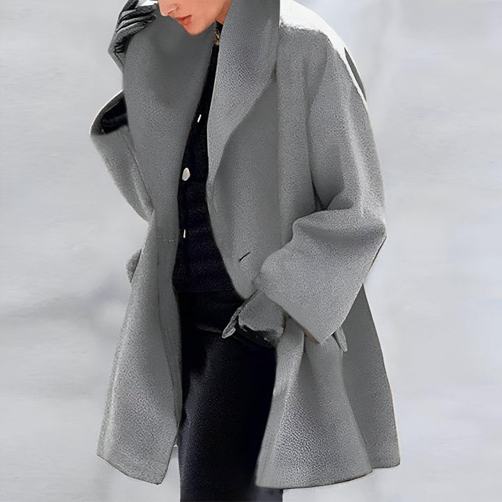 Drune | Jack Damen - Zeitlose Lange Winterjacke für Kaltes Wetter