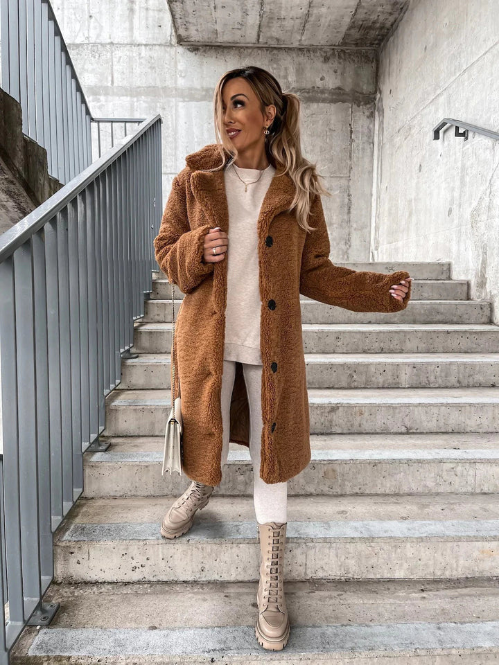 Wintermantel aus feiner Wolle
