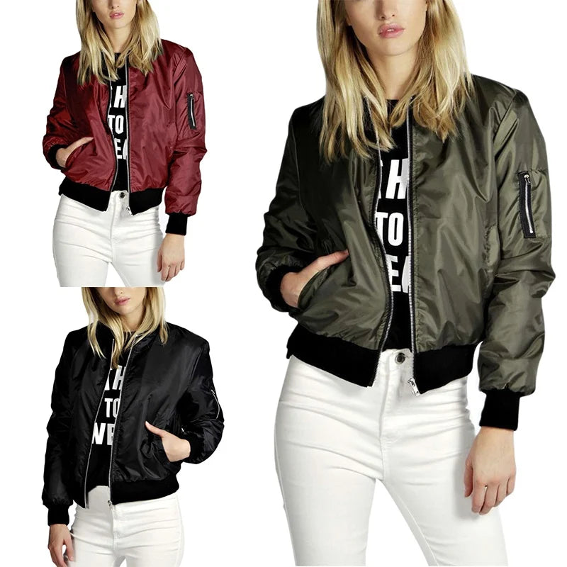 Drune | Stilvolle lässige Taschenjacke - bequeme Frühlingsjacke für Frauen mit Reißverschluss und Taschen
