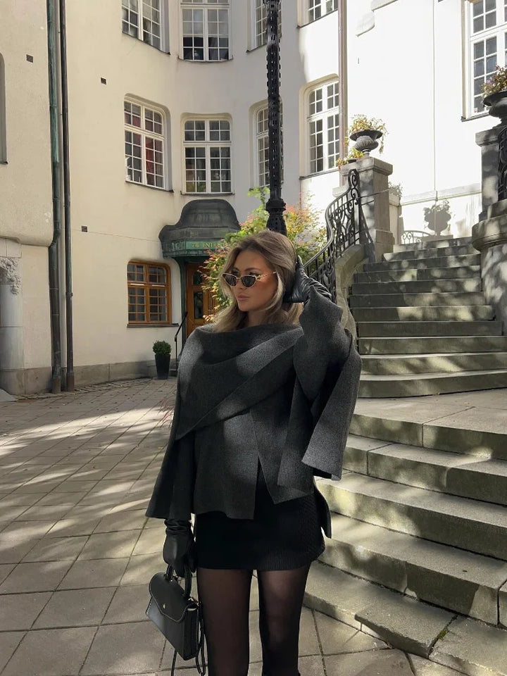 Drune | Übercoat Schal Jacke