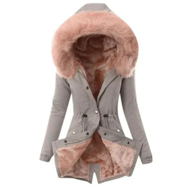 Drune | gemütliche Jacke mit Fellfutter