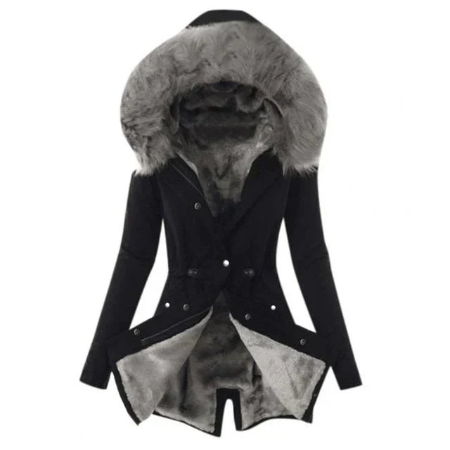 Drune | gemütliche Jacke mit Fellfutter