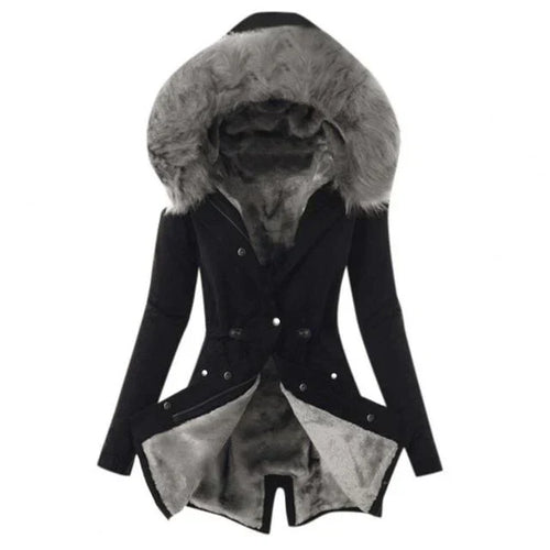 Drune | gemütliche Jacke mit Fellfutter