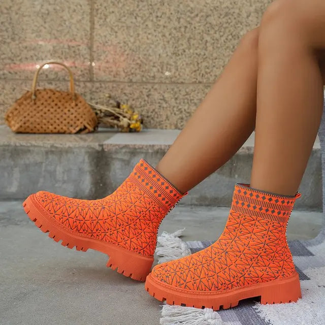 Drune | klobige stiefeletten für damen