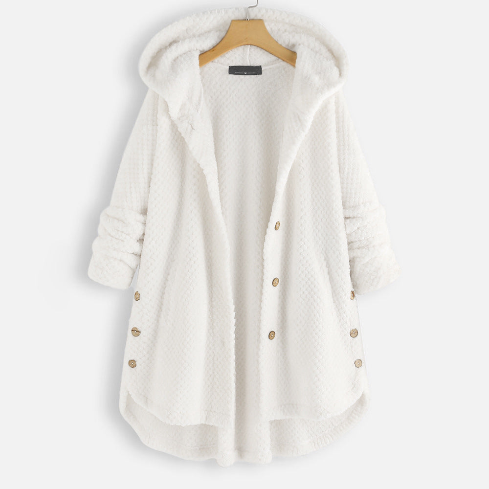 Drune | Winter wendbare Fleece Kapuzenjacke