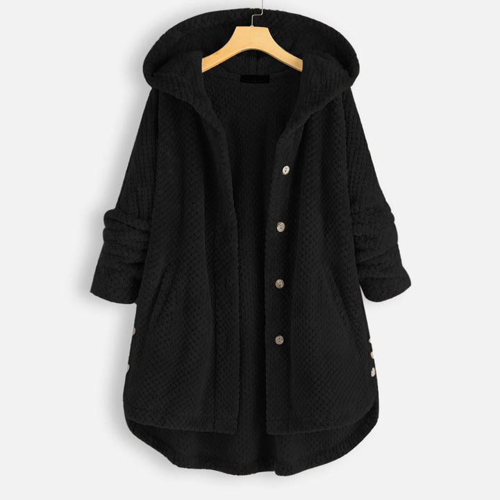 Drune | Kapuzenkarte - gemütliche Damen Winterjacke