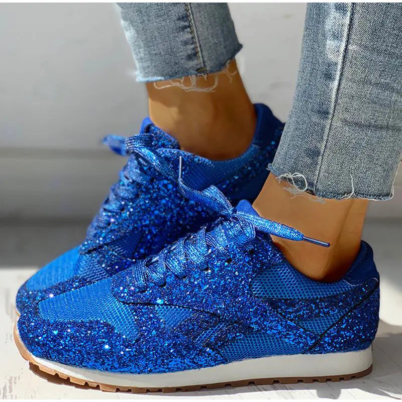Drune | Sportschuhe mit Pailletten In Glitzer
