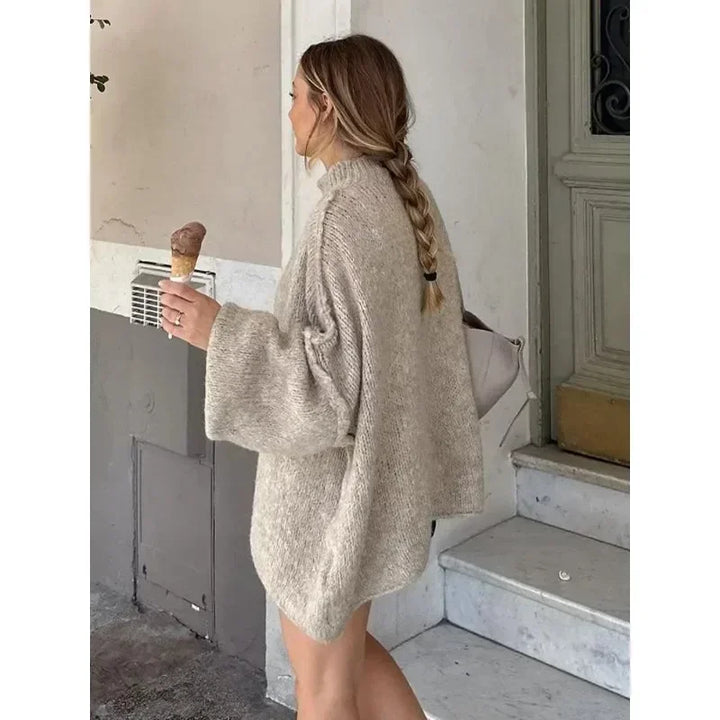 Drune | Bequemer Gestrickter Schicker Pullover